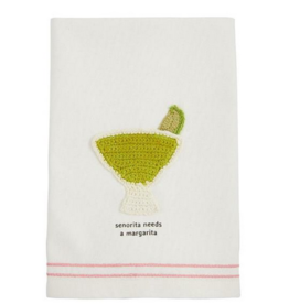 Margarita Fiesta Crochet Towel