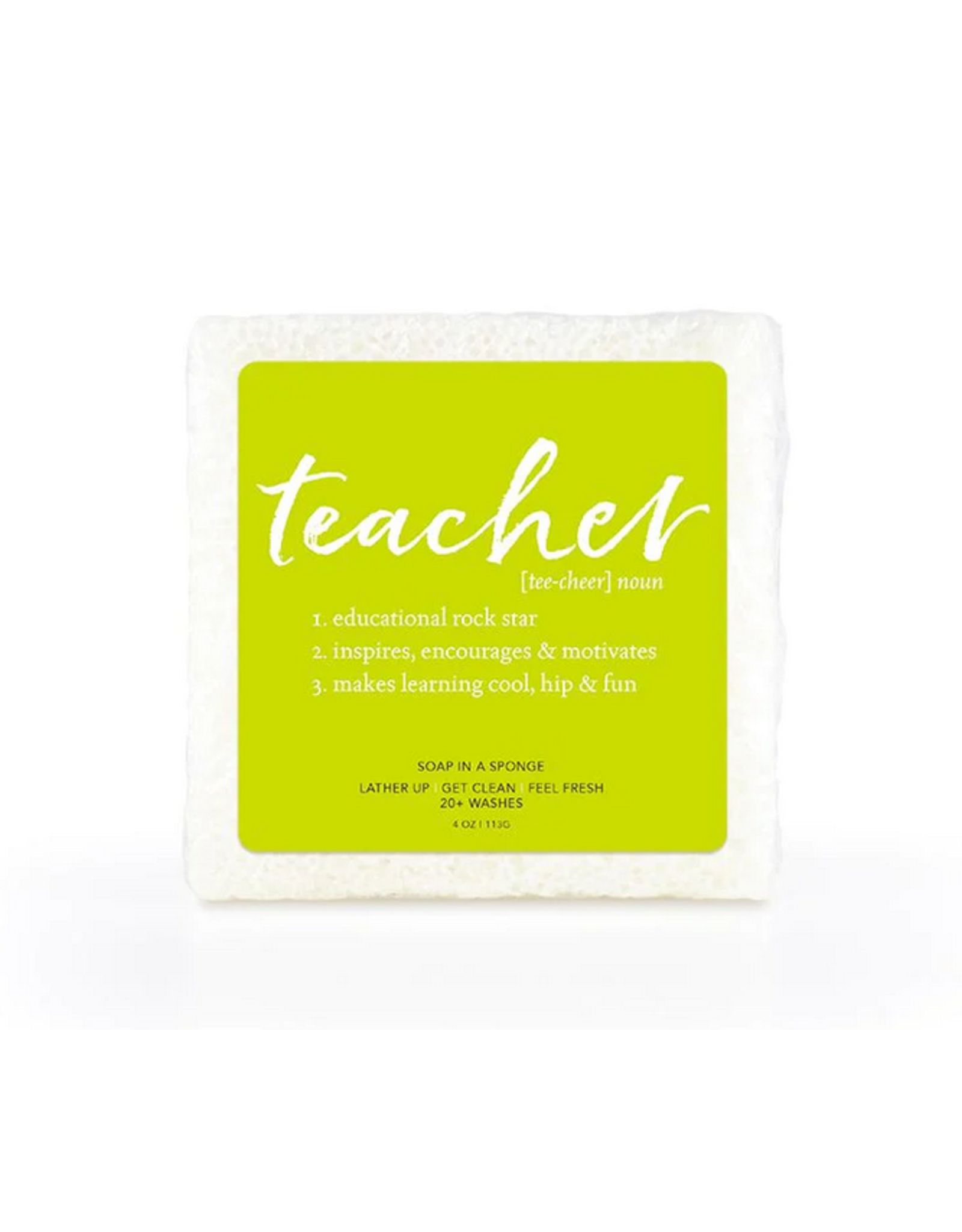 Caren Teacher Soap Sponge