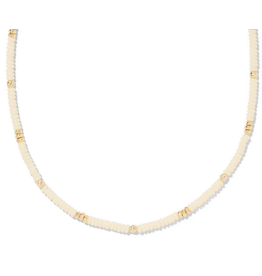 Kendra Scott Deliah Strand Necklace Gold Ivory MOP