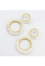 Treasure Jewels Marisa White Earrings