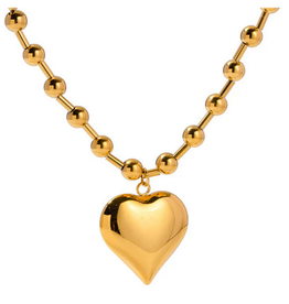 hjane jewels HJane Gold Heart Lover Necklace