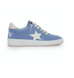 Vintage Havana Denisse Blue Suede Sneakers