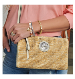 Brighton Contempo Straw Pouch