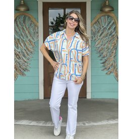 Goldie Blue Catch  a Wave Top