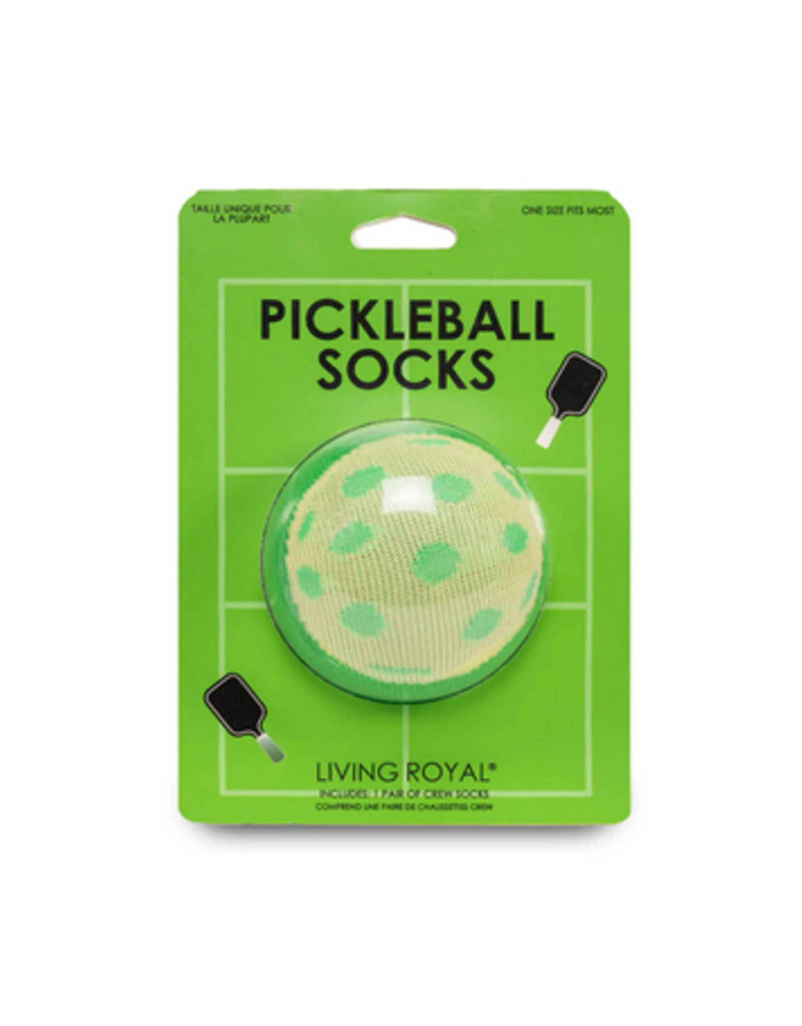 living royal Pickleball 3D Socks