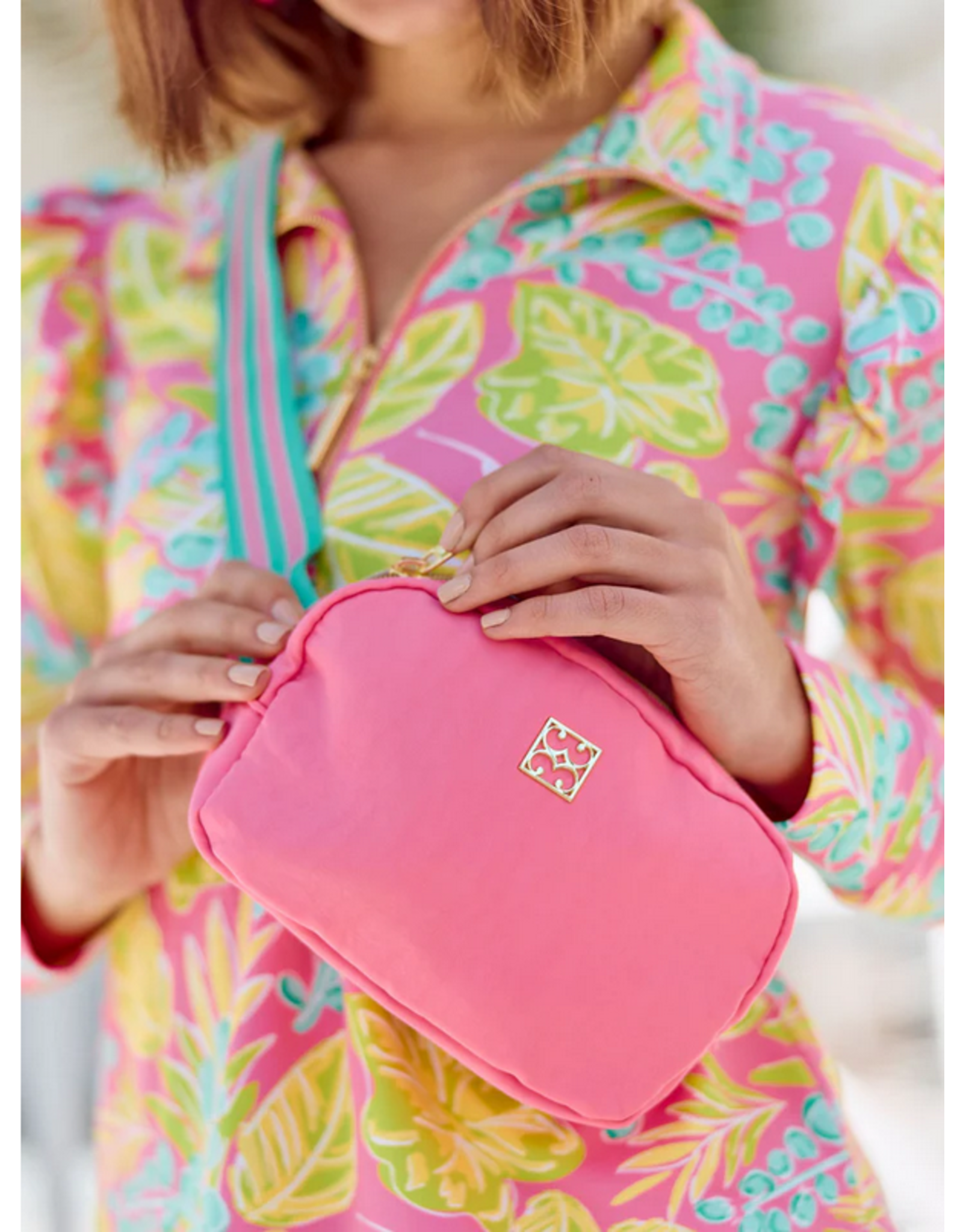 Pink Luxe Crossbody Bag