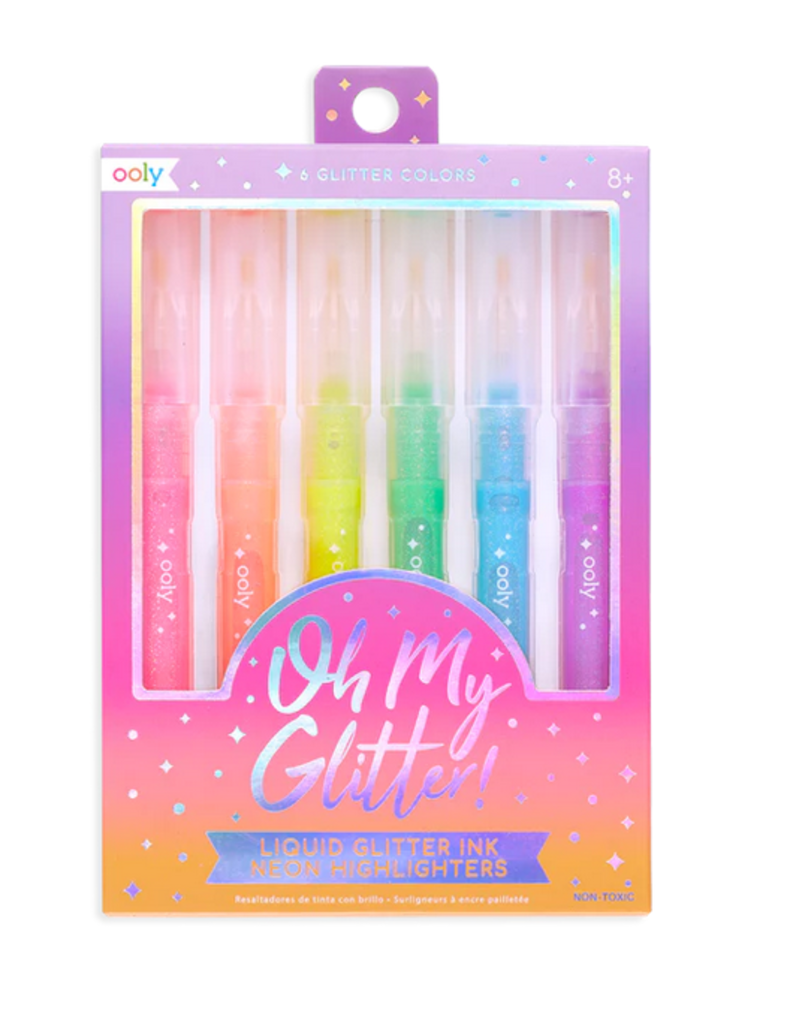 ooly OOLY Oh my Glitter Liquid Neon Markers