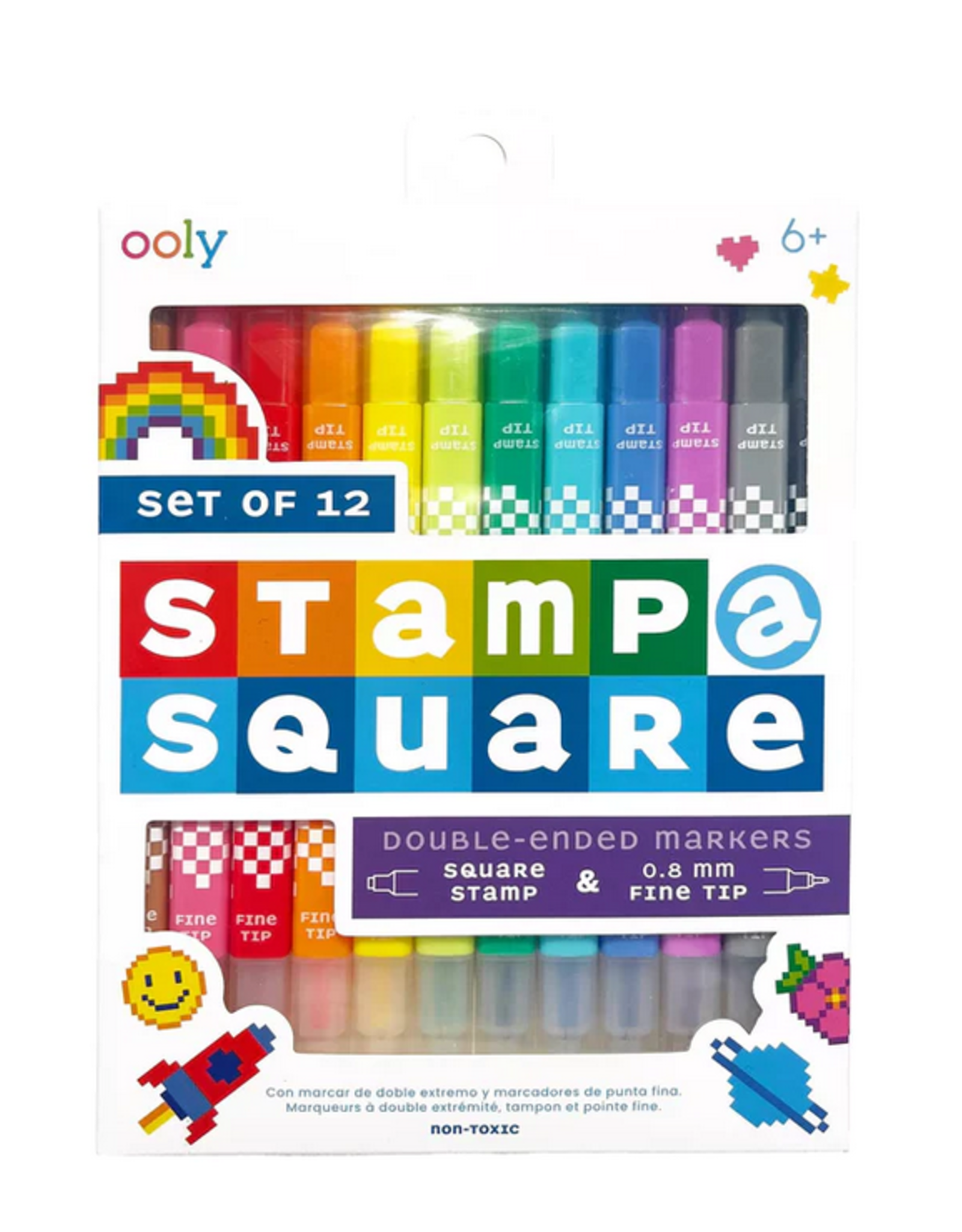 ooly OOLY Stamp a Square Markers