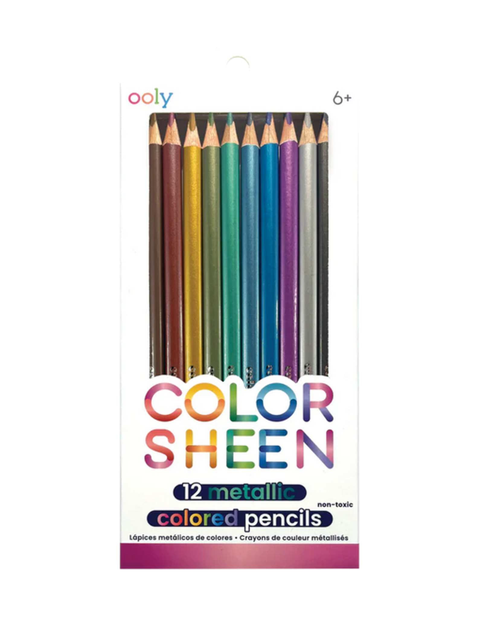 ooly OOLY Color Sheen Metallic Colored Pencils