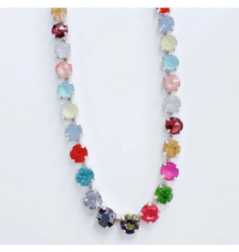 Treasure Jewels Myra Colorful Red Necklace