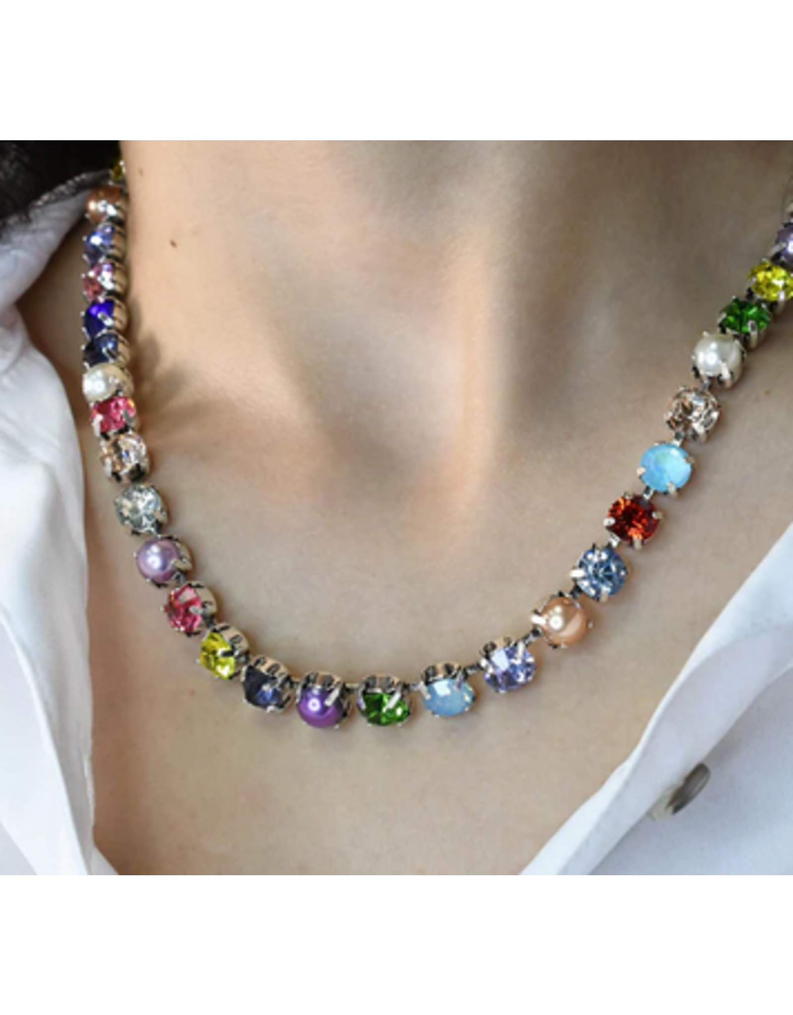 Treasure Jewels Myra Multi Pastel Necklace