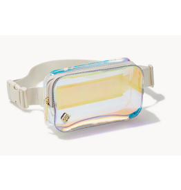 Kendra Scott Clear Belt Bag Clear Iridescent