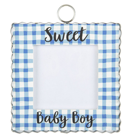 RTC Gallery Baby Photo Frame Blue