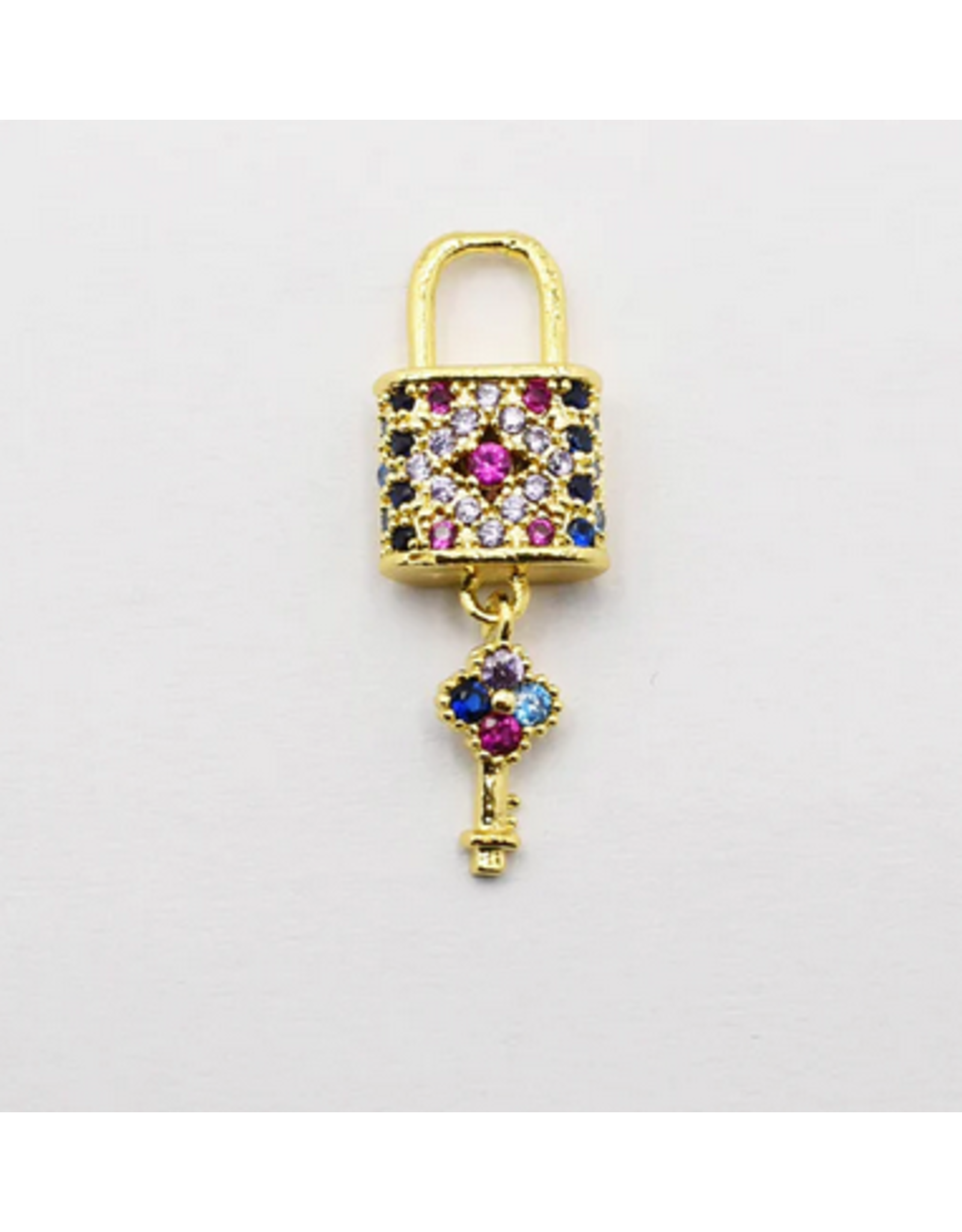 Treasure Jewels Key Charm