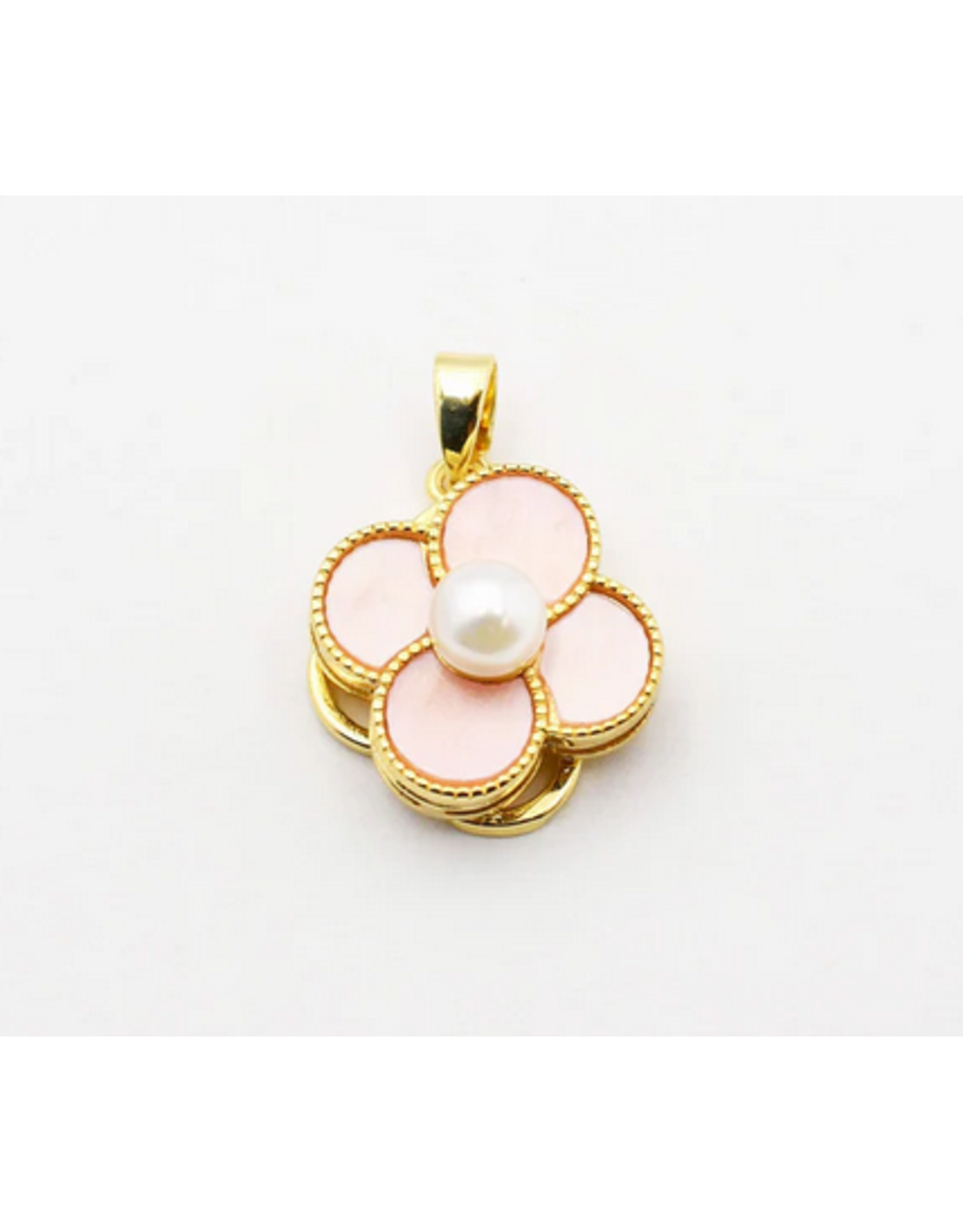 Treasure Jewels Light Pink Flower Charm