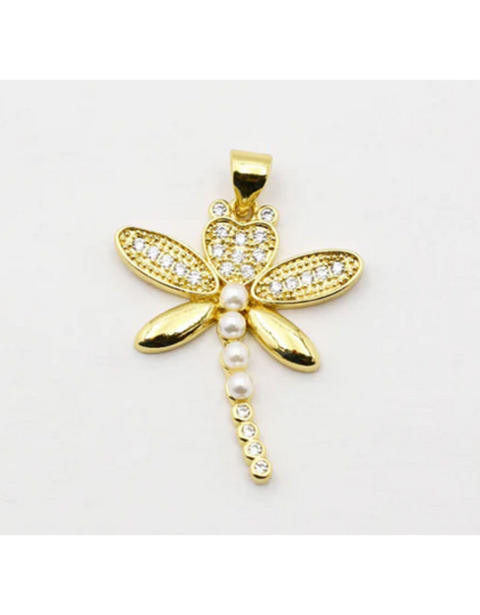 Treasure Jewels Dragonfly Charm
