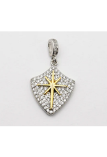 Treasure Jewels Silver Compass Charm