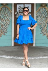 Vivid Blue Sweet Heart Dress