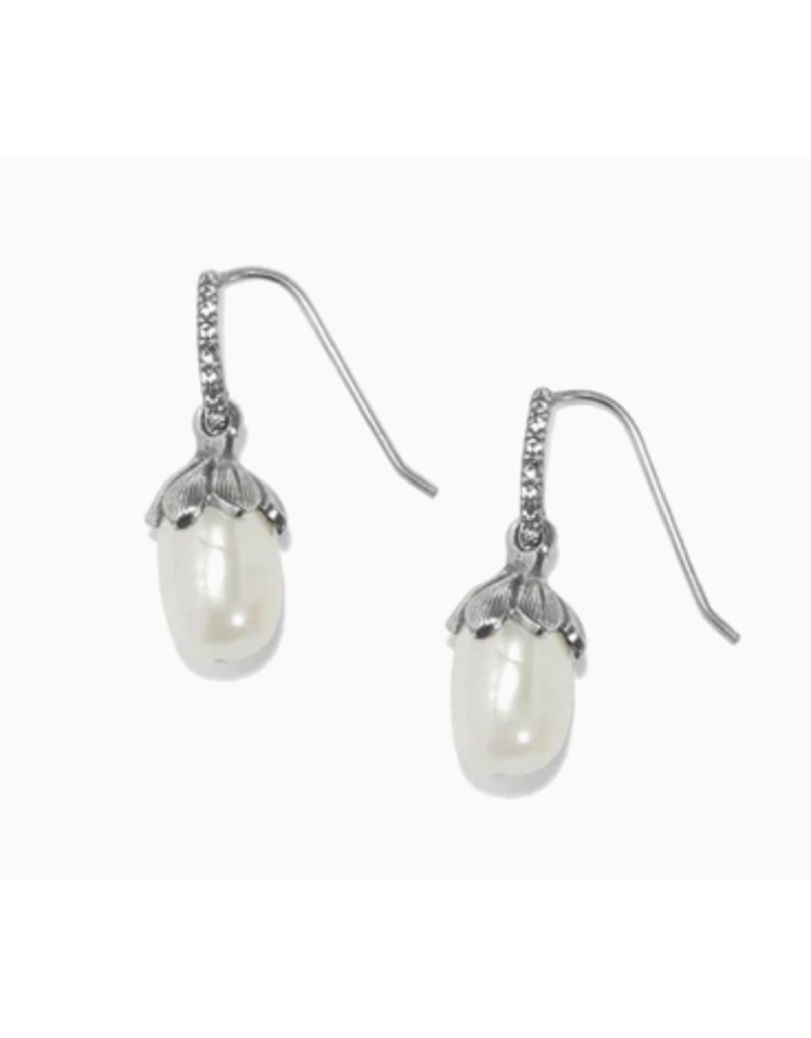 Brighton Everbloom Pearl Drop Silver French Wire