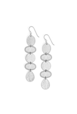 Brighton Palm Canyon Long Sil Frenchwire Earrings