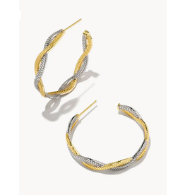 Kendra Scott Hayden Hoop Earring Mixed Metal