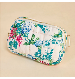 Blue Floral Belt Bag