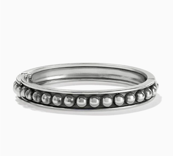Brighton: Radient Gold Hinged Bangle #JF0408