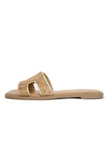 Aralia Gold Rhinestone Slide