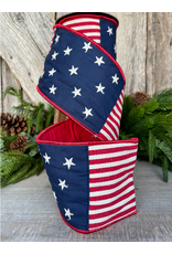 d stevens American Flag 4in Ribbon