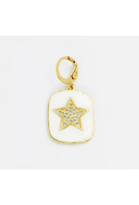 Treasure Jewels Medal Star Charm