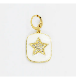 Treasure Jewels Medal Star Charm