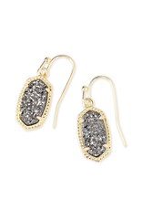 Kendra Scott Lee Earring Gold Platinum Drusy