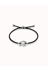 unode50 Uno de 50 Ser Diferente Thread Bracelet Silver