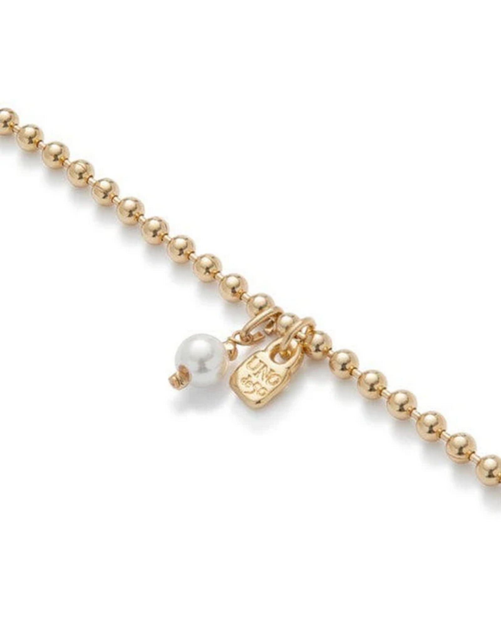 unode50 Uno de 50 Ser Unico Exc Pearl Bracelet Gold