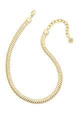 Kendra Scott Lex Chain Necklace Gold Metal