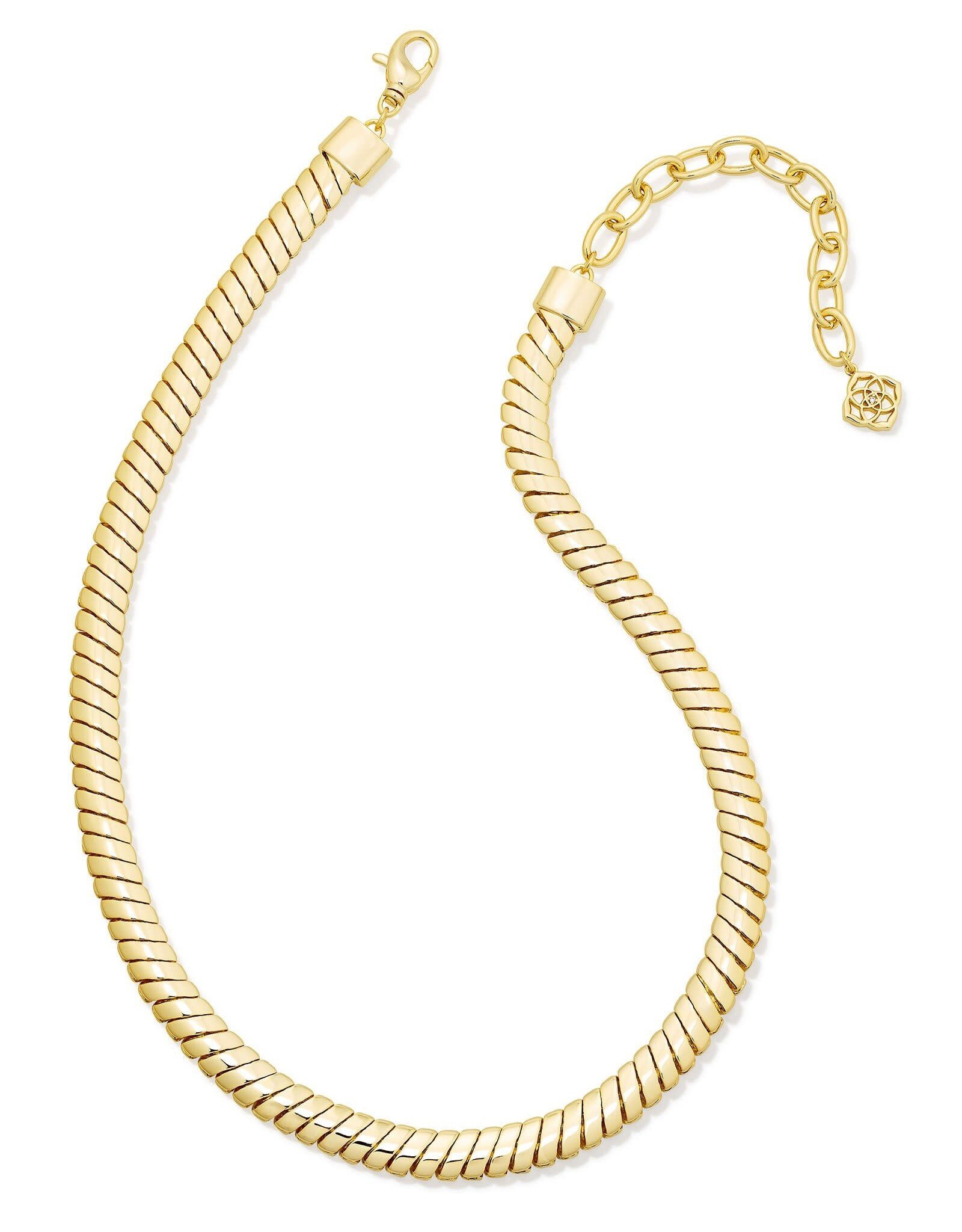 Kendra Scott Lex Chain Necklace Gold Metal