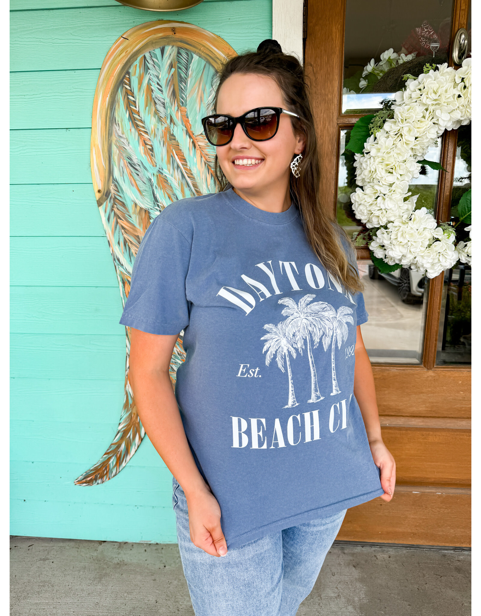 Blue Daytona Beach Club Comfort Tee