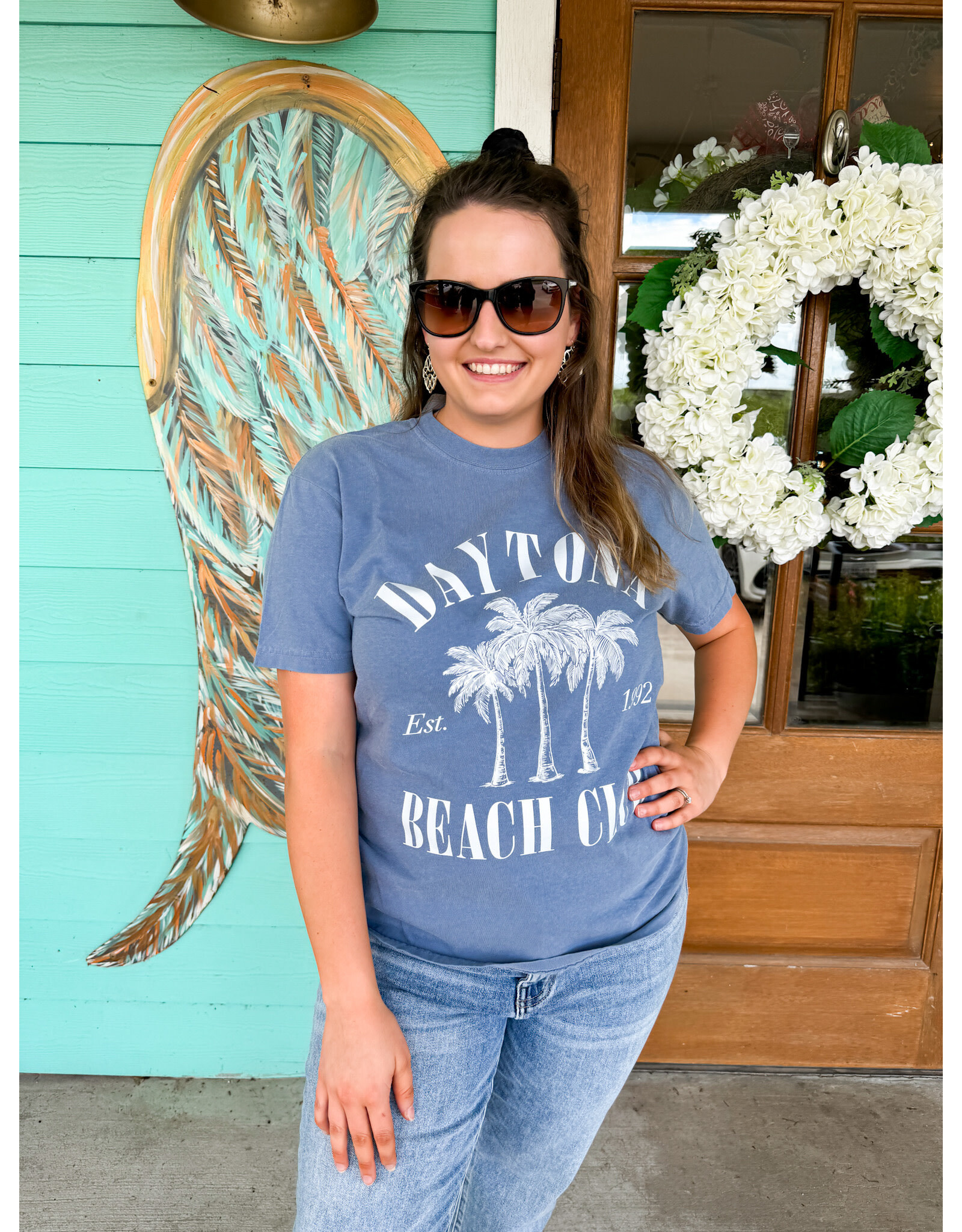 Blue Daytona Beach Club Comfort Tee