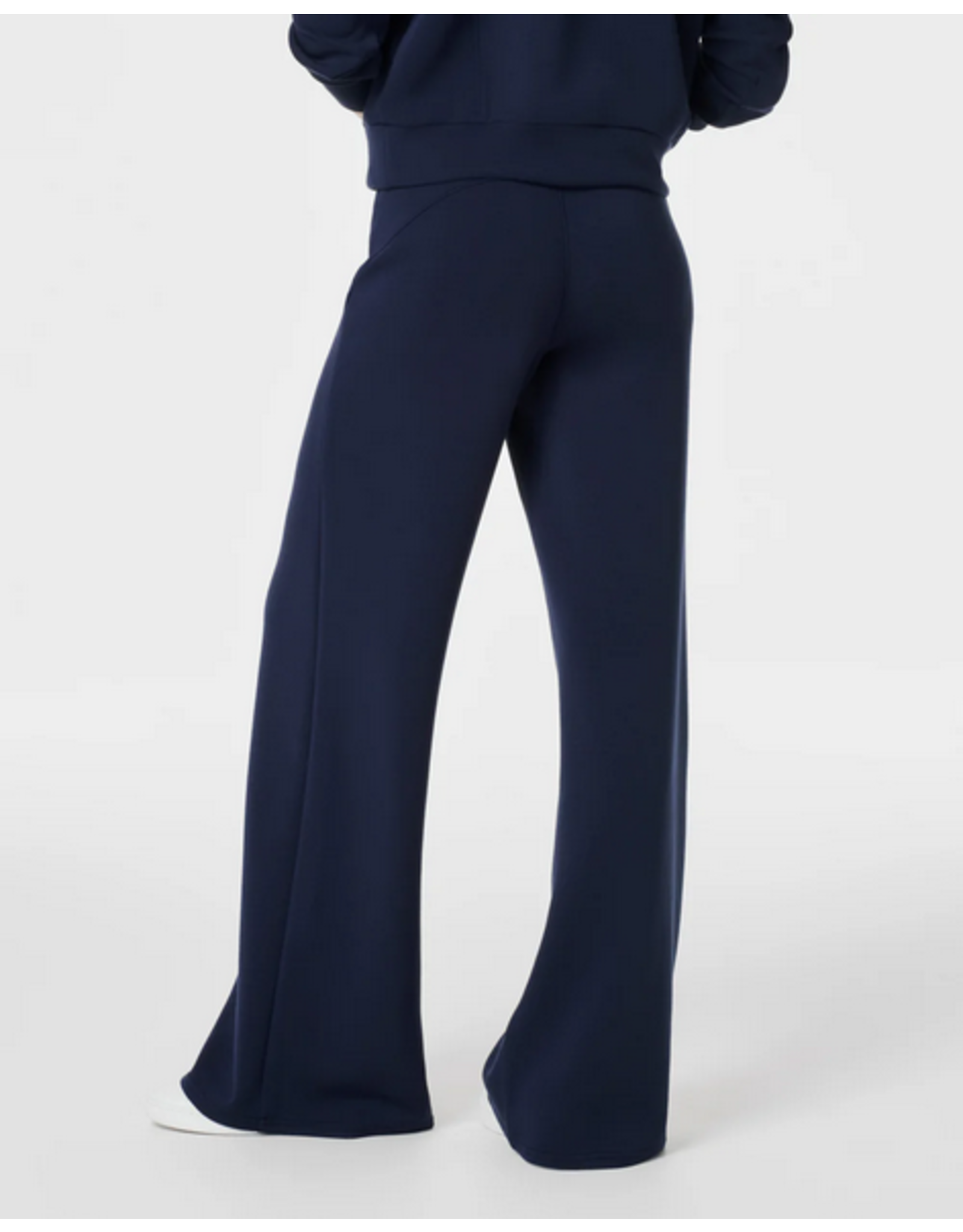SPANX Air Essentials Black Wide Leg Pant