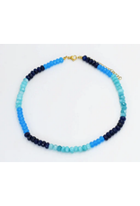 Treasure Jewels Moody Blues Gemstone Necklace