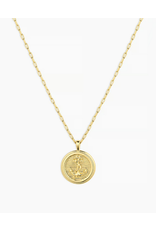 Gorjana Gorjana Anchor Coin Necklace