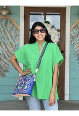 Green Trudy Tunic Top