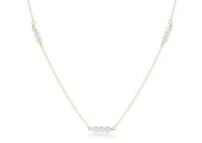 ENEWTON-“15” CHOKER SIMPLICITY CHAIN STERLING 4MM STERLING main image 1