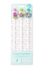 Swig Straw Toppers  Disco Cowgirl