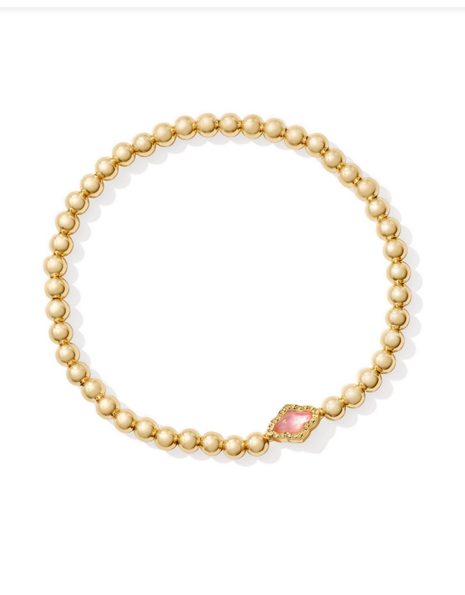 Kendra Scott Abbie Beaded Stretch Bracelet Gold Azalea Illusion