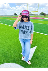 Game Day Denim Mineral Washed Tee