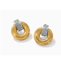 Brighton Meridian Geo Round Mini Post Earring