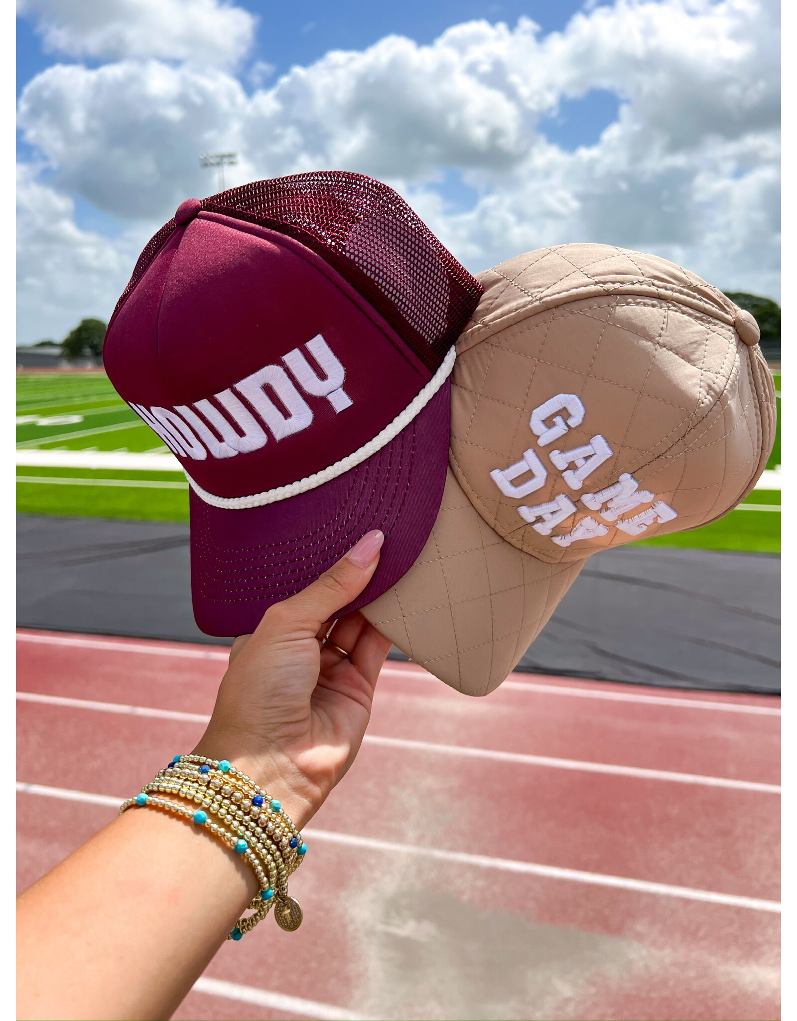 Game Day Ball Cap in Tan