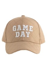 Game Day Ball Cap in Tan