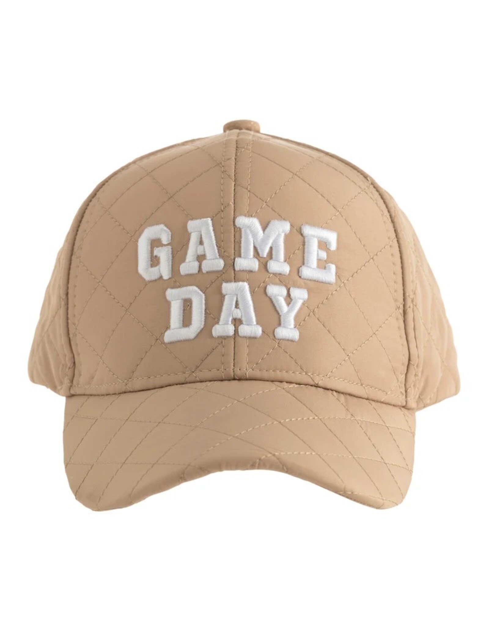 Game Day Ball Cap in Tan